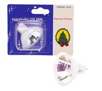 Christmas Concepts® 50mm Fibre Optic 2 Pin Bulb - 12V 20W - Replacement Bulbs, No27-CC