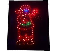 Christmas Concepts® Light Up Santa Picture With LED Lights - Christmas Decoration