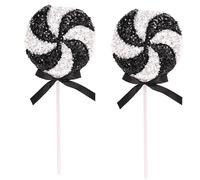 Christmas Concepts® Pack of 2 360mm (14,2") Giant Sparkly Sequin Lollipop Christmas Decoration - Christmas Tree Ornaments - 11 Colours Available