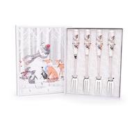 Christmas Concepts® Snowman & Friends Deluxe Ceramic Tableware Range (Cake Forks)