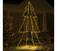 Christmas Cone Tree 300 LEDs Indoor and Outdoor 120x220 cm