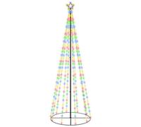 Christmas Cone Tree Colourful 310 LEDs 100x300 cm