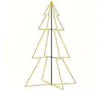 Christmas Cone Tree LED Xmas Tree Decoration Home Holiday Ornament vidaXL