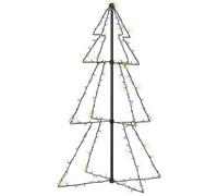 Christmas Cone Tree LED Xmas Tree Decoration Home Holiday Ornament vidaXL