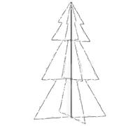 vidaXL Christmas Cone Tree 200 LEDs Indoor and Outdoor 98x150 cm UK HOT