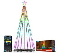 Christmas Cone Tree Lights 1.82m 316 LEDs RGBIC String Lights with Smart App