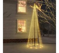 Christmas Cone Tree Warm White 310 LEDs 100x300 cm