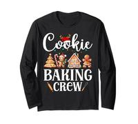 Christmas Cookie Baking Crew Cookie Team Family Xmas Holiday Long Sleeve T-Shirt