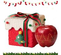 Christmas Cookie Boxes,Empty Packaging Organizer - Holiday Treat Boxes | for Chocolate Snack Gingerbread Card Home Decor Party