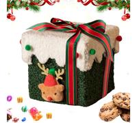 Christmas Cookie Boxes Hardened Empty Container