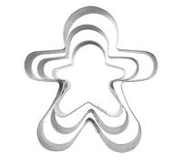 Christmas Cookie Molds, Creative Metal Cutter, Holiday Molds, Gingerbread Man Christmas Tree Set