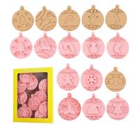 Christmas Cookie Molds - Manual Stamping | Cookie Cutter Baking - For Halloween Easter Thanksgiving Baking Kids Beginners Bakers Kitchens