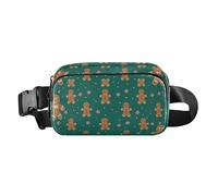 Christmas Cookie Pattern Fanny Pack for Women Men, Bumbag Crossbody Waist Packs with Adjustable Strap Belt Bag for Travel Workout Hiking