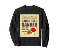 Christmas cookie thief reign ends! Santa steals cookies! Sweatshirt