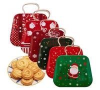 Christmas Cookie Tins, Cookie Tins Christmas Boxes Containers, Cookie Container, Metal Tin Box, Christmas Decorations, Food Storage Container
