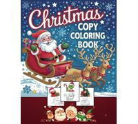 Christmas Copy Coloring Book for Kids Ages 5 to 7 Years