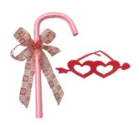 Christmas Cosplay Stock Prop, Carnival Fancy Dress Accessories, Role Play Rod Props, for Comic Conventions, Costume Parties, Masquerade Balls, Photo Shoots, Film Production, Collectors, Concert