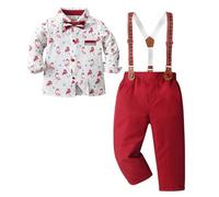 Christmas Costume 12 18 Months Boys Christmas Tracksuit Boys Tracksuit 3 4 Years Toddler Festival Outfit One Year Old Boy Outfit Trendy Baby Boy Outfits My First Easter Outfit Baby Girl Red