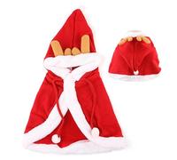 Christmas Costume for Cats, Cute Soft Antlers for Puppies and Kittens - Pet Cape, for Puppies and Kittens for Indoor and Outdoor Use at Events Holidays Parties Winter Festivals Christmas