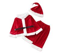 Christmas Costume for Kids - Christmas Snowman Jumpsuit Boys Party Christmas Hat My First Christmas Set Elf Dress Up Costumes Christmas Costume Red Green Christmas Birthday Party