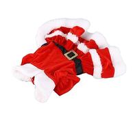 Christmas Costume for Soft Dogs, Attractive Polyester Dressed for Dog Cats, Fast Image of Festive Parties, Various for All Races (M)