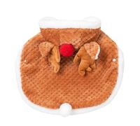 Christmas Costume | Funny Winter Cape with Hat | Funny Reindeer Design Right Clothes Is A Good Way To Add An Extra Festive Touch To The Dress
