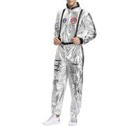 Christmas Costume Unisex Astronaut Costume From 'The Wandering Earth' Perfect For Halloween & Stage Performance(Silver,XXL)