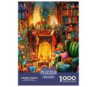 Christmas Cottage 1000 Pieces Jigsaws for Adults Educational Games Birthday Gifts for Women And Man Challenge High Difficulty 70x50cm/1000pcs