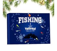 Christmas Countdown 24 Days Fishing Tackle Lures Equipment