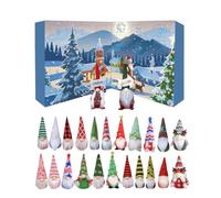 Christmas Countdown , 24 Days of Figurines for , Festive Home Decoration for Whole
