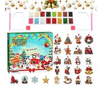 Christmas Countdown 24 Days Sparkly Rhinestone Painting Craft Activity