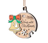 Christmas Countdown Activity Pendant Decoration 3D Wreath Countdown Festival Halloween Decorations Navidad Pendant Outdoor