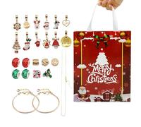 Christmas Countdown Bracelet Calendars - Toy Ornament Decor Charm,Cute Calendars Bracelet - for Kids Toddler Teen Adult Boy Girl Women Men Family Vacation Holiday