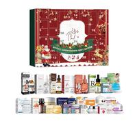 Christmas Countdown Calendar,2025 Christmas Women Skin Care Kit 24 Days - Holiday Moisturizing Skin Care Products for Sister Girlfriend Friends Family Mom Teens Adults Daily Travel