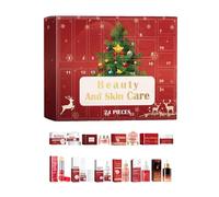 Christmas Countdown Calendar - 24-Compartment Facial Cream Moisturizing Lotion, Barrier Repair Skincare Set, Spa Sets For Mum | Moisturizing Lotion For Women Men Birthday Christmas
