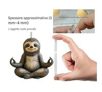 Christmas Countdown Calendar - 24 Day Sloth Ornament, 2D Acrylic Countdown Calendar for Animal Lovers, Home, De