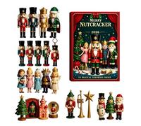 Christmas Countdown Calendar 24 Days 2026 Funny Nutcracker 2D Acrylic