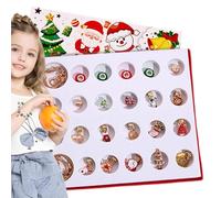 Christmas Countdown Calendar,24 Days Bracelets Making Kit | Holiday Countdown Activity,for Girls Teens Daughters Wife Party Winter Celebration Family Gathering