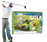 Christmas Countdown Calendar - 24 Days Golf Accessories Kit, 13.78 Inch Include Balls Tees and Ball Markers for Training, Golf Gear, Holiday Decor with Practical Design, Sports Kit for Women and Men