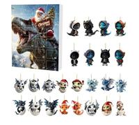 Christmas Countdown Calendar 2D Acrylic Meaning Oriental Animals