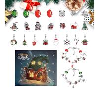 Christmas Countdown Calendar - Christmas Jewellery Accessories Calendar 24 Day Bracelets Accessories for a Fun Holiday Activity It was designed for girls teenagers