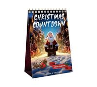 Christmas Countdown Calendar - Decorative Desk Sign, Holiday Time Indicator Ornament, Festive Advent Signs, Visual Anticipation Tracking Function, Seasonal Decoration for Home Display