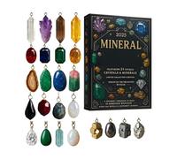 Christmas Countdown Calendar - Holiday Winter Scene, Festive Decoration Props, Pendant Countdown Ornament, 2D Mineral Shape | For Tree Window Wall Fencing Cloak Friends Teens Student