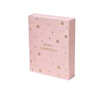 Christmas Countdown Calendar Reusable 24 Days Refillable Empty Party Favors