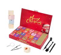 Christmas countdown, children's Christmas calendar, 24 days set with rock crystal, excavation fun, small Christmas for children