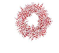 christmas countdown, Christmas Decoration Wreath Snowflake Cane Color Bar Wire Christmas Tree Decor Simulation Simulated Berry Green Leaf Lace Wire(4K 3.5X 90X)