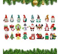 Christmas Countdown, For Teens Daughter Son, Keepsake Charm Collection, Hand-Painted Decorative 3D Pendants, Daily Advent Activity Engagement, Premium Holiday Ornaments, Home Office School Decor