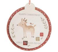 Christmas Countdown Wooden Hanger