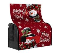Christmas Cover, 53 x 46 cm, Cute Magnetic Cover, Christmas Letter Box Covers, for Garden, Patio and