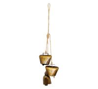 Christmas Cow Bells | Christmas Vintage Rustic Bells - Garden Chimes for Offices Thanksgiving Holiday Bedroom Living Room Classroom School Party Restaurants